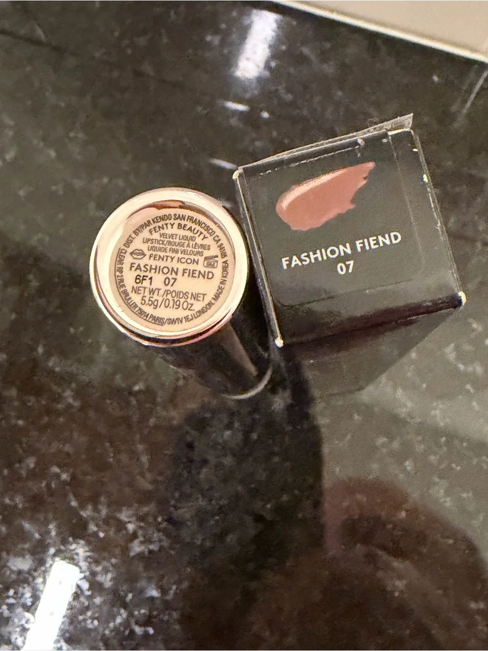 Fenty Beauty Fenty Icon Velvet Liquid Lipstick Shade: 07 Fashion Fiend - New